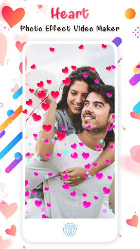 Android application Heart Photo Effect Video Maker screenshort