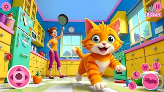 Game screenshot Bad Cat Simulator VS Gran Game mod apk