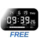 Cover Image of डाउनलोड साधारण डिजिटल घड़ी - डिजिटल घड़ी SHG2 मुफ़्त 8.6.0 APK