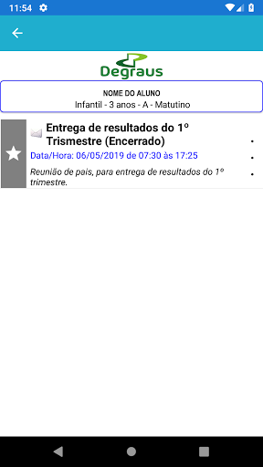 Colégio Degraus Screenshot