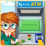 ATM Machine Simulator - Kids Shopping Game icon