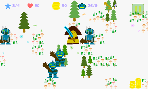 Samurai vs. Robots Screen 3