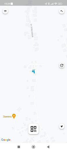 Android application Ю-ху скутершеринг screenshort