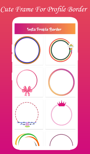 Android application Profile Border , Profile Borde screenshort