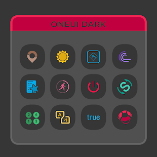 OneUI Dark- Icon Pack : S10 Capture d'écran