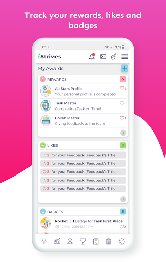 iStrives Screen 2