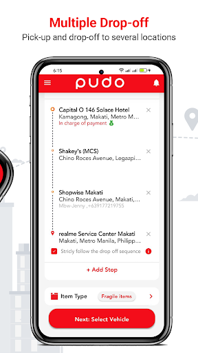 PUDO Express Screen 3