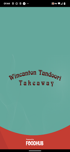Android application Wincanton Tandoori screenshort