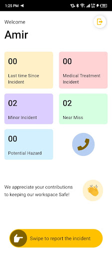 De Palm Incident Reports Screen 3