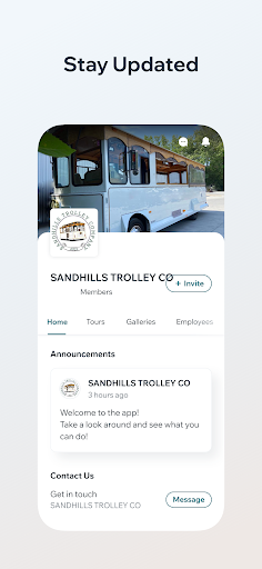 Sandhills Trolley Co. Screen 3