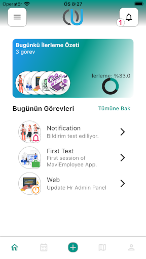 Android application MaviEmployee screenshort