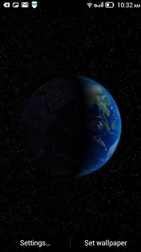 Dynamic Earth Live Wallpaper Screen 3