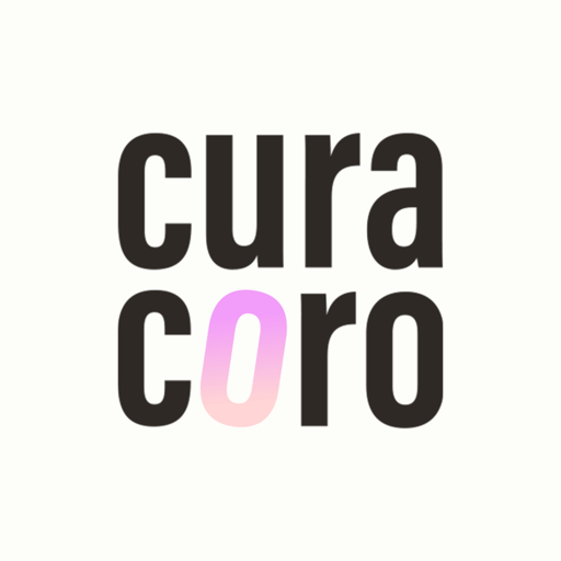 Curacoro in French logo