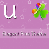 GO Launcher Elegant Pink Theme icon