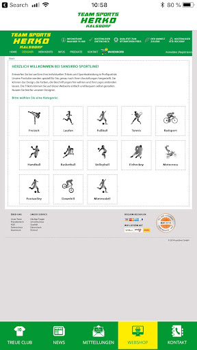Team Sports Herko Screen 3