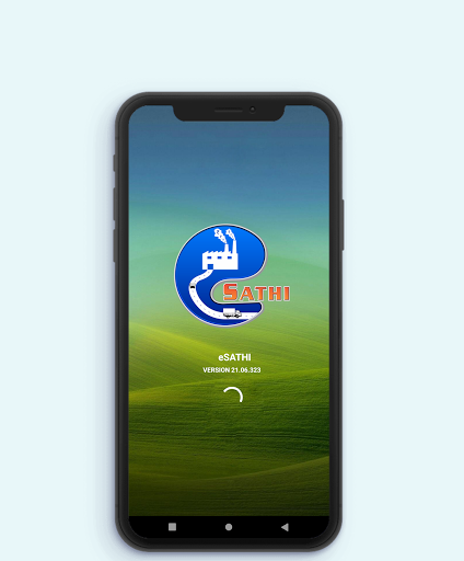Android application eSATHI screenshort