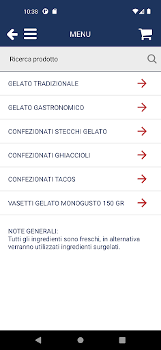 Gelato per locali Screen 3