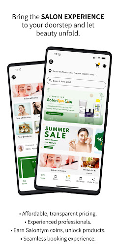 Android application Salontym - Salon At Home screenshort