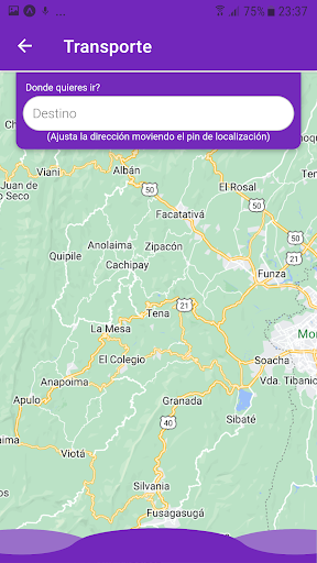 AmiGO Transporte y Mensajería Screen 3
