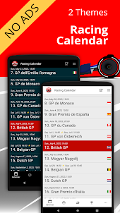Racing Calendar 2023 + Ranking