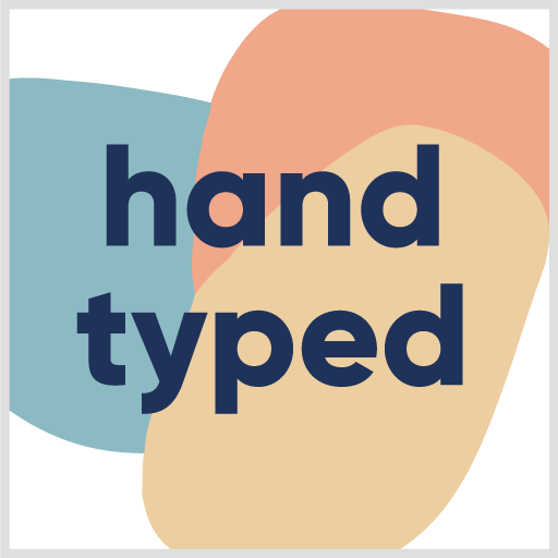 Handtyped logo
