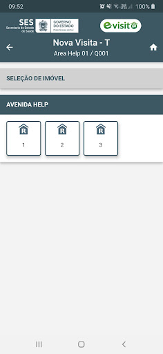 e-Visit@ - Endemias v3 Screen 3