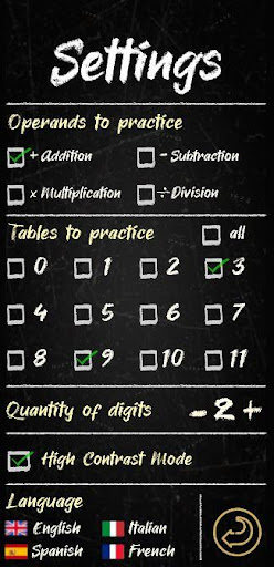 Quick Math Screen 2
