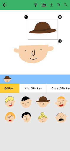 Android application Mokat: Emoji, Comic Art Maker screenshort