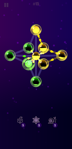 Android application Bubble Storm screenshort