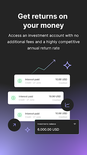 Android application Utoppia - Global Neobank screenshort