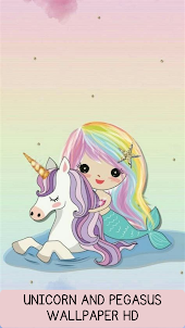 Unicorn & Pegasus Wallpaper HD