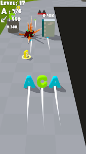 Letter War -Alphabet 3D Attack