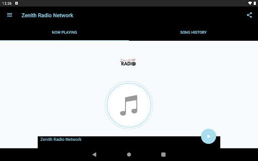 Zenith Radio Network Screen 2