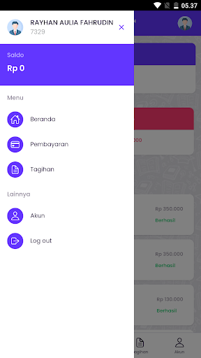 Android application SMK Muhammadiyah 2 Taman screenshort