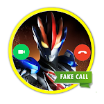 Cover Image of Télécharger Video call with Ultraman zero - Fake call 25.0 APK