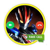 Ultramen warrior fake call and Wallpaper