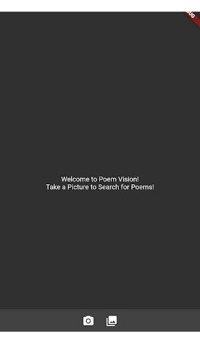 Android application Poem Vision screenshort