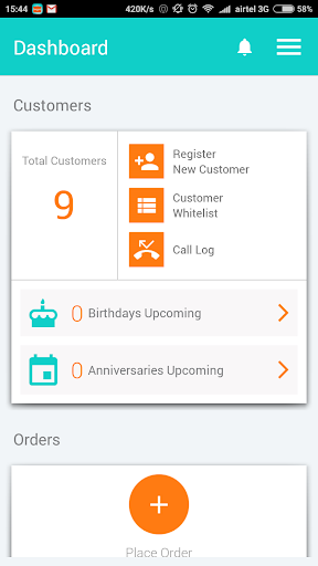 Android application Exclusife Business screenshort
