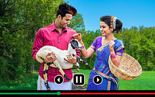 Village photo video maker song Screen 2