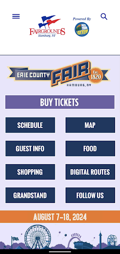 Android application Hamburg Fairgrounds screenshort