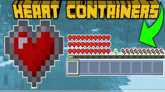 Heart Container Addon MCPE