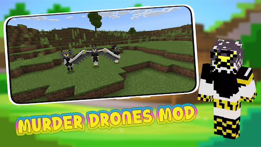 Murder Drones Mod For MCPE