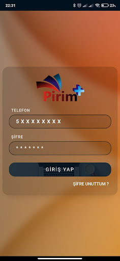 Android application PirimPlus screenshort