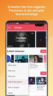 Stream: Music Player Screenshot