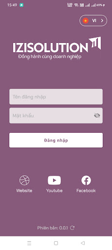 Android application IZI HR screenshort