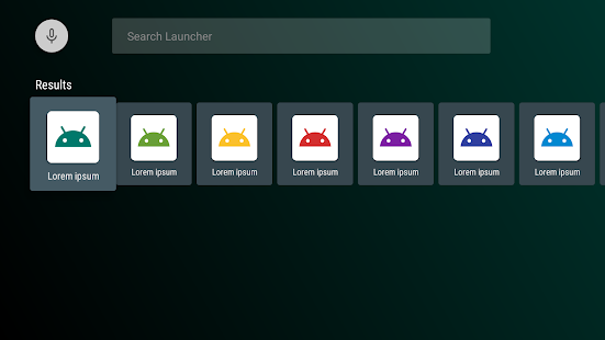 Launcher Screenshot