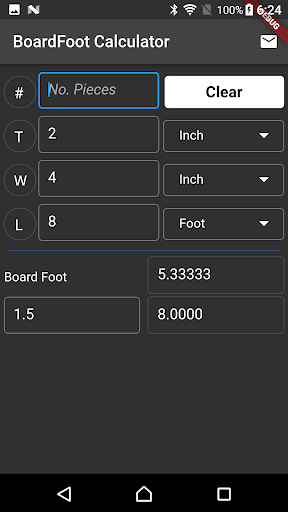 BoardFoot Pro Screen 2