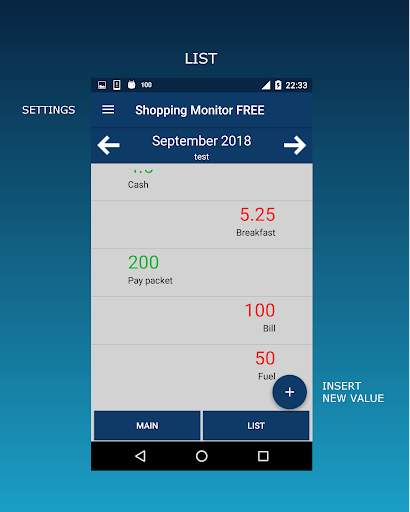 Shopping Monitor Screen 2