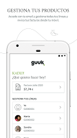 screenshot of Guuk - Área de cliente