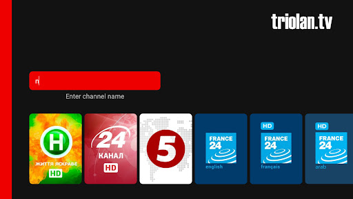 triolan.tv — TV and STB